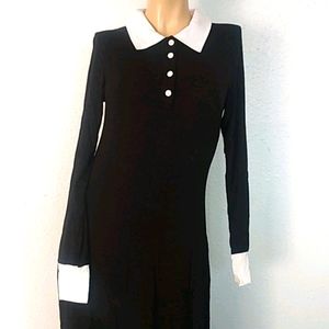 Sexy Wednesday Addams full length dress Medium